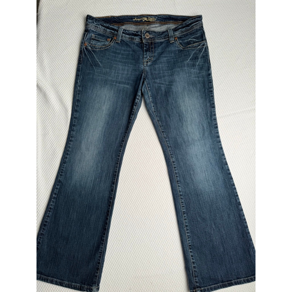 American Eagle Outfitters Blue Boot Cut Jeans